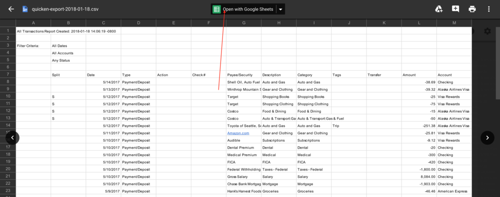 open quicken google sheets Open Quicken Google Sheets