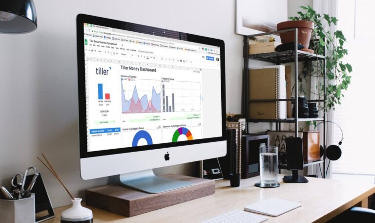 Simple Business Google Spreadsheet