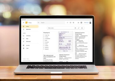 Google Keep in Google Sheets
