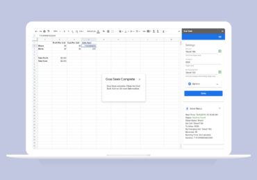 Goal Seek for Google Sheets