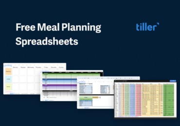 Free Meal Planning Spreadsheets