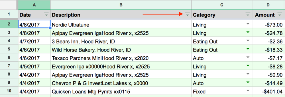 Personal Capital Data Into Spreadsheet 2 Personal Capital Data Into Spreadsheet 2