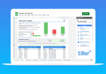 a new era of automated budget spreadsheets
