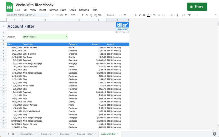Account Filter Works With Tiller Money scaled account filter works with tiller money