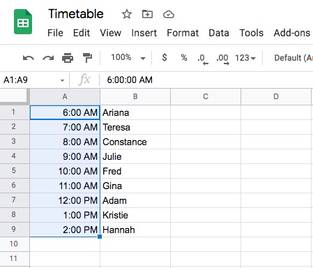 How to lock cells in google sheets step 2 how to lock cells in google sheets step 2