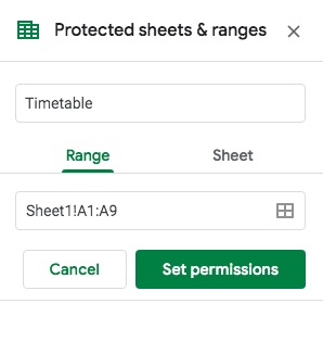 Protected ranges google sheets labeled protected ranges google sheets labeled
