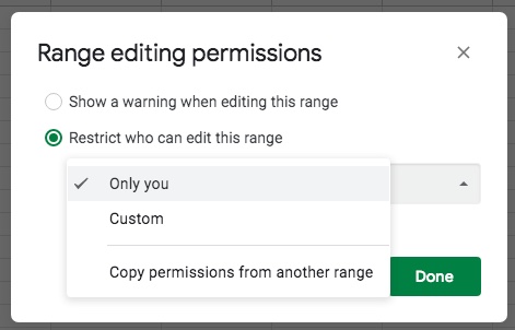 range editing permissions range editing permissions