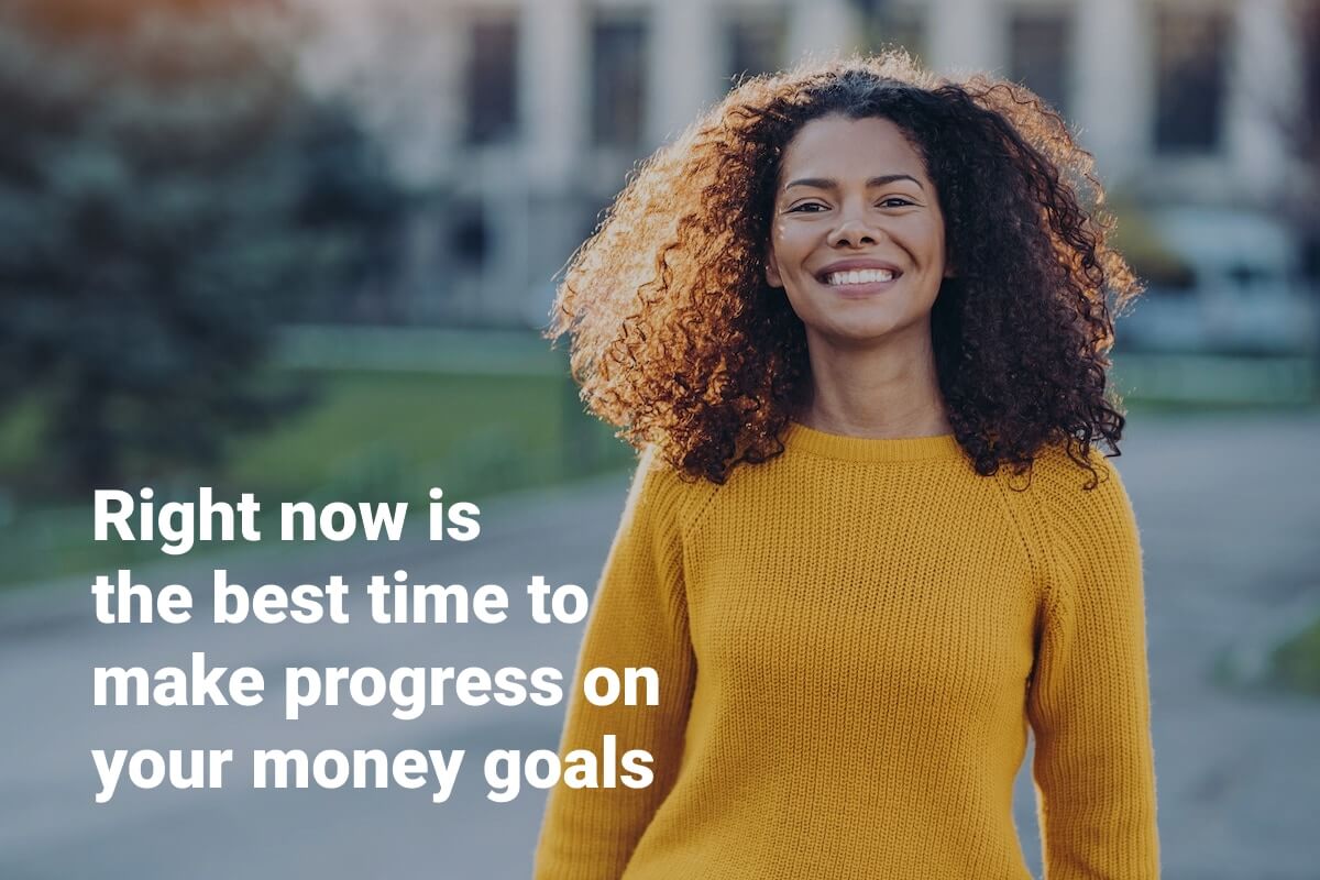 money goals progress now