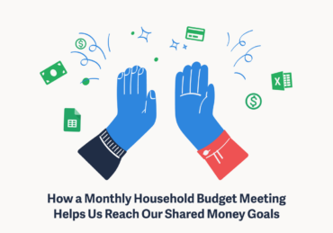 our monthly household budget meeting
