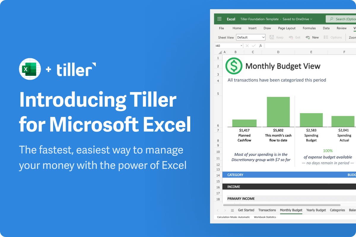 annoucing excel