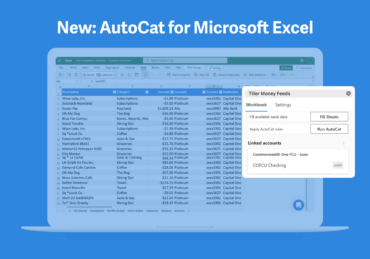 autocat for microsoft excel