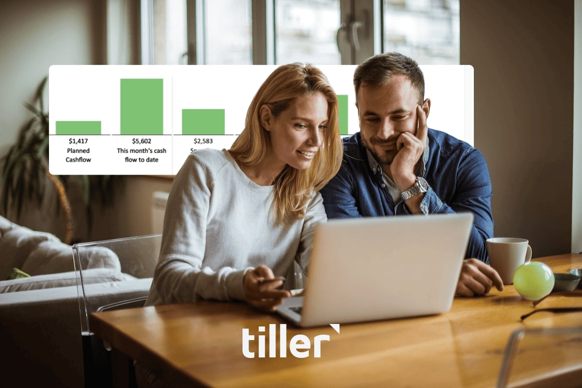 how to set up tiller for tracking shared expenses