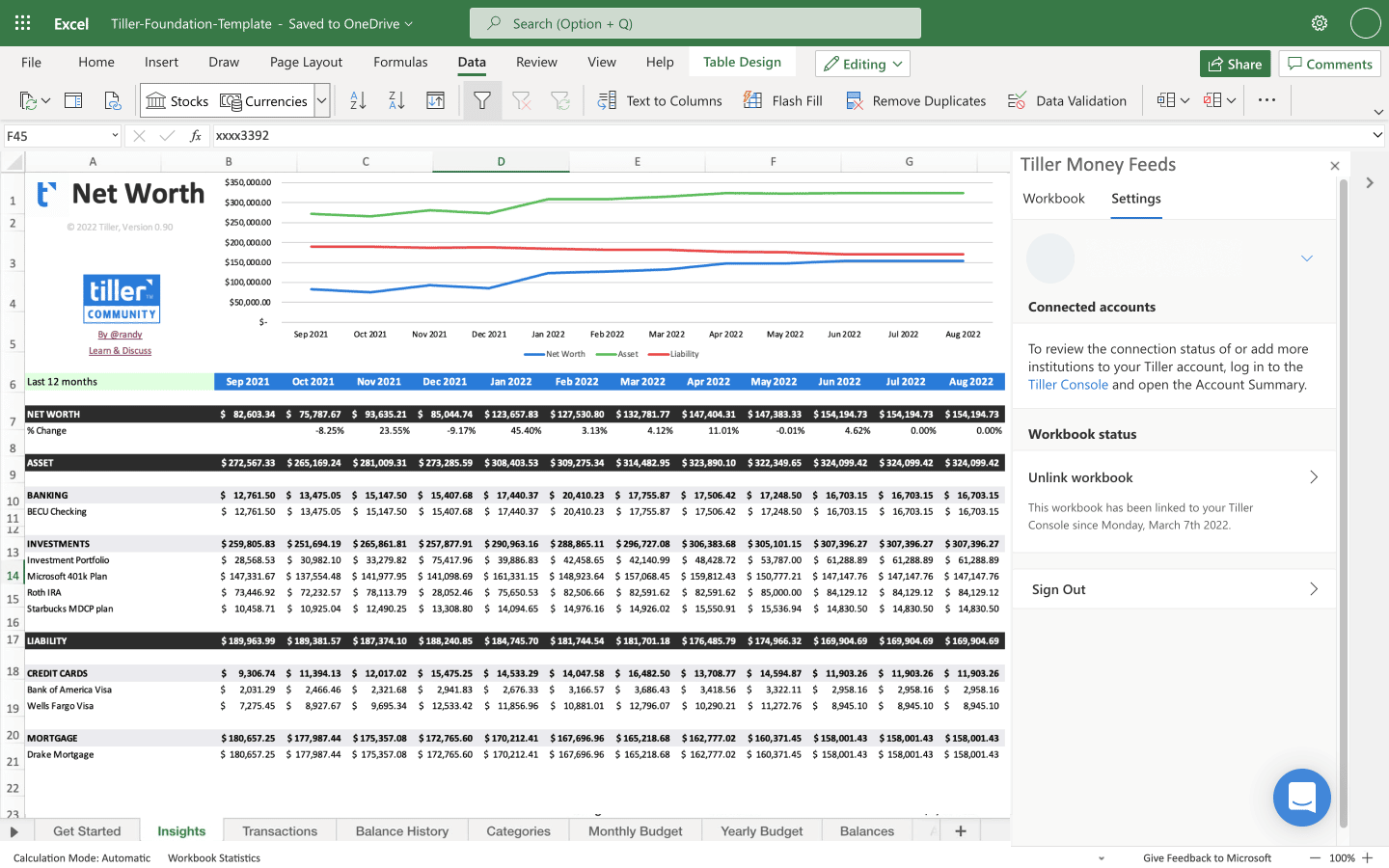 Net Worth Template net worth template excel