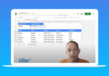 XLOOKUP function for Google Sheets