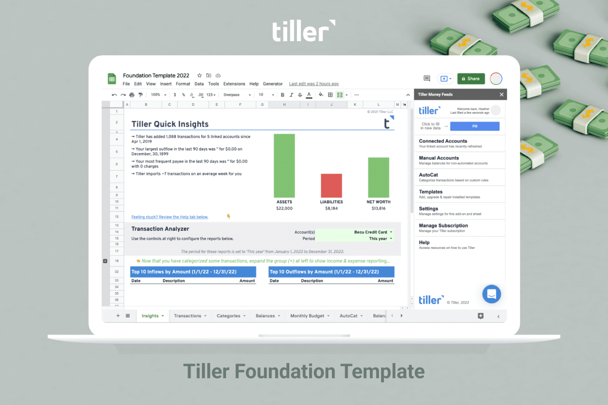 Tiller Foundation Template Tiller Foundation Template