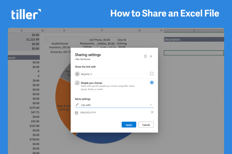 How to Share an Excel File