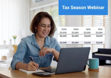 Tax Season Webinar