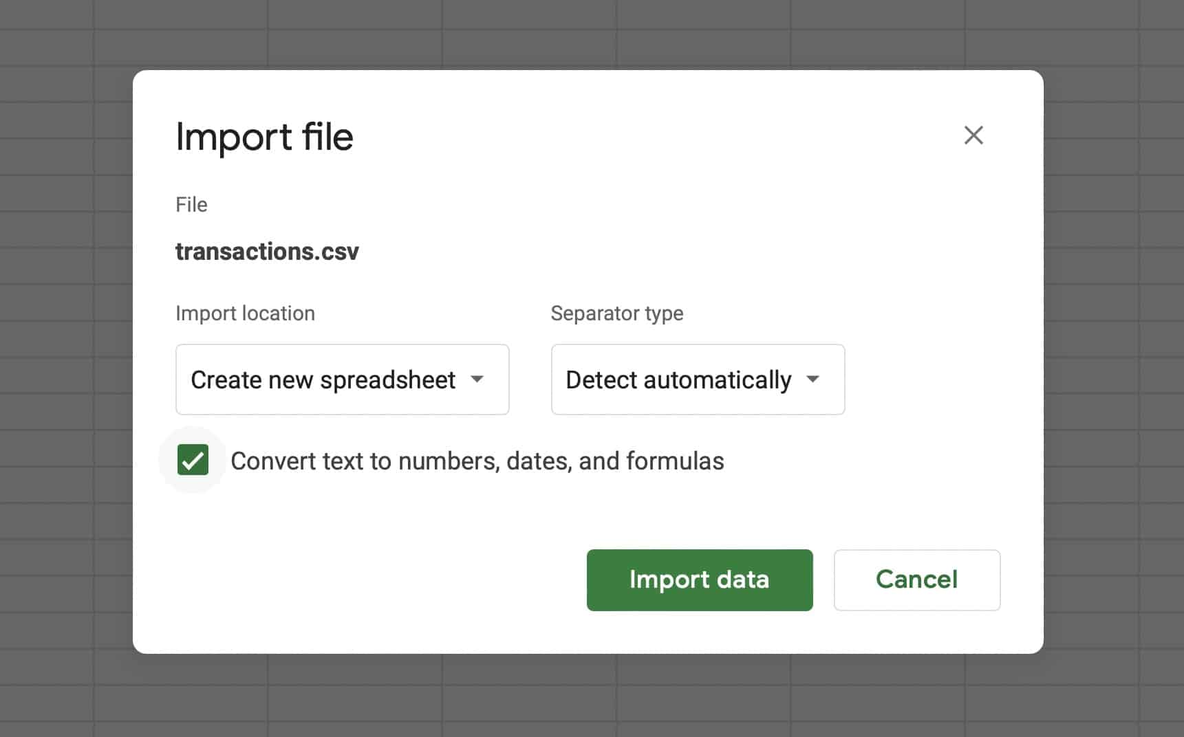 Import Mint Google Sheets Import Mint Google Sheets