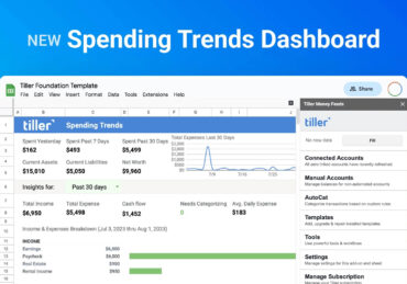 New Spending Trends-Dashboard