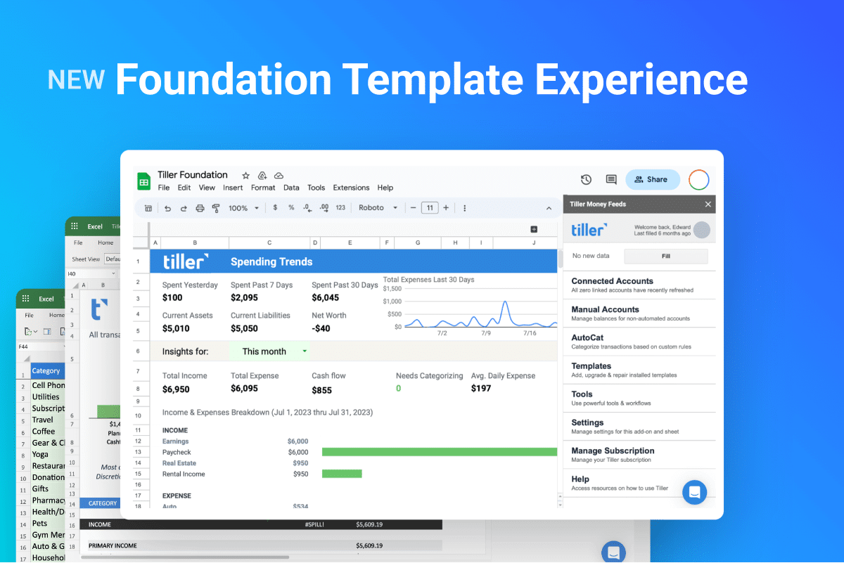 New Foundation-Template Experience