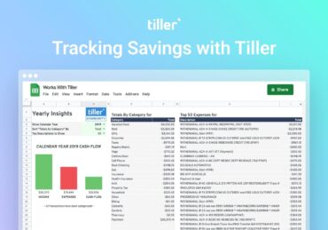 Tracking Savings With Tiller