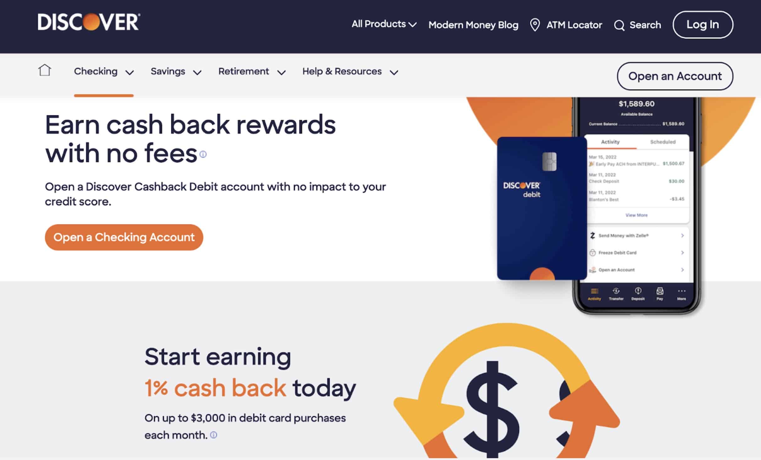Discover Cash Back Discover Cash Back