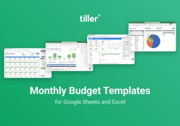 Monthly Budget Templates