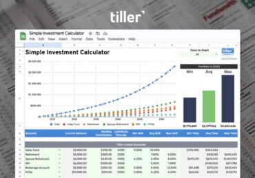 Investment Spreadsheets