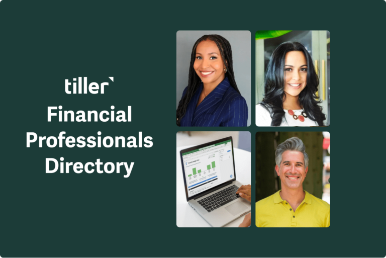 Tiller Financial Professional Directory