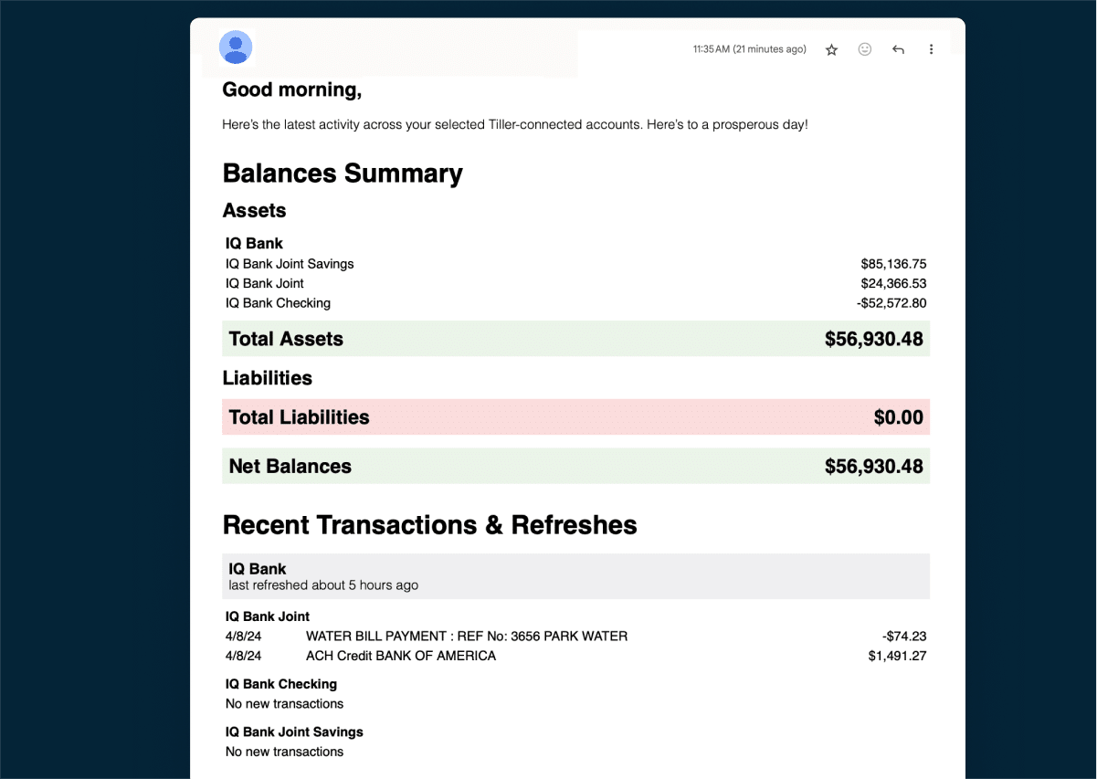 Hello Money Detail Hello, Money Daily Email
