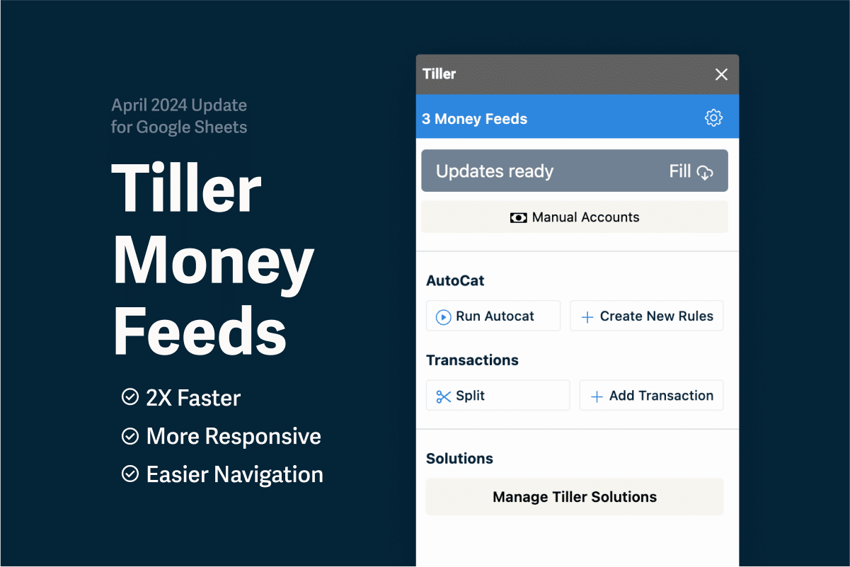 Tiller Money Feed