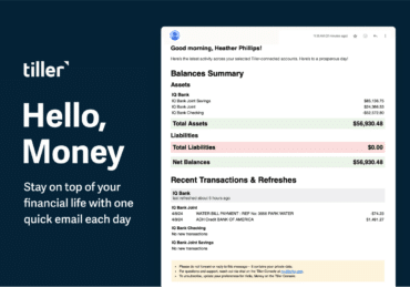 Tiller-Money-Feeds-Update
