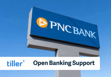 Tiller Open Banking Support