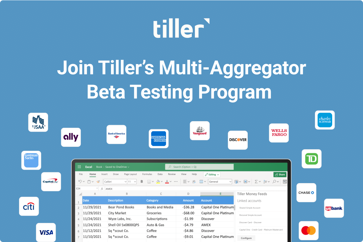 Join Tiller Multi Aggregator Beta Testing Program