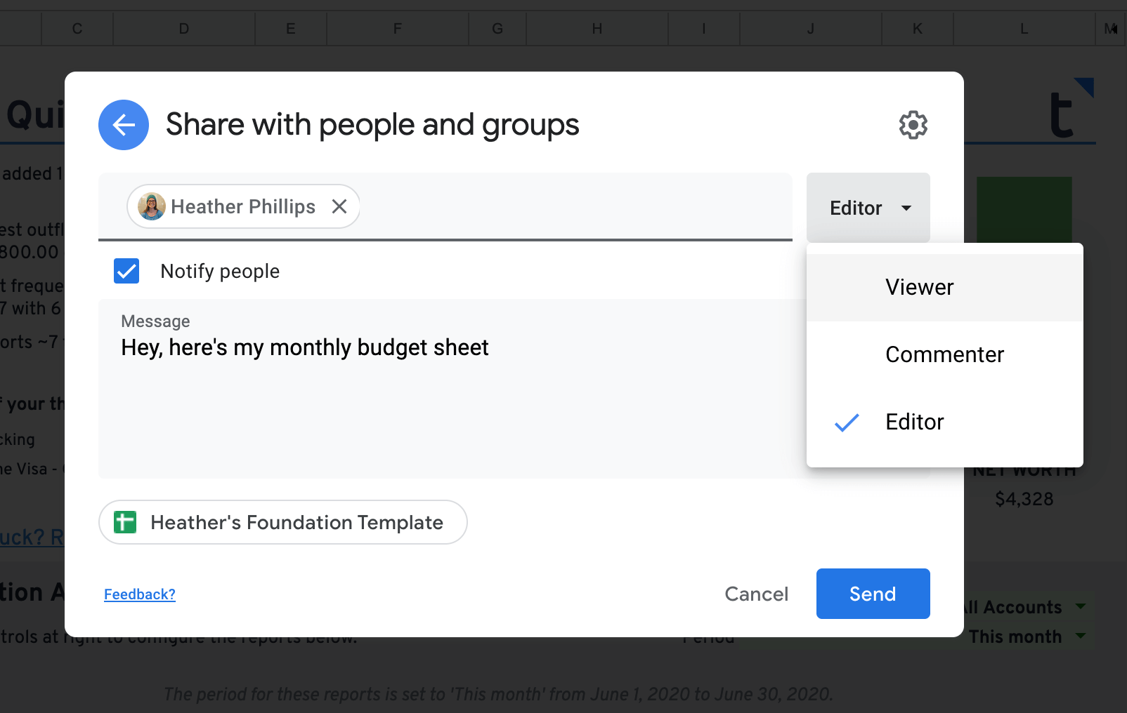 image1 Google Sheets sharing